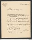 k.k. naturhistorisches Hofmuseum, Intendanzakten 1885-1896 (Hauer), Aktenzahl Z.602/1893, Seite 1
